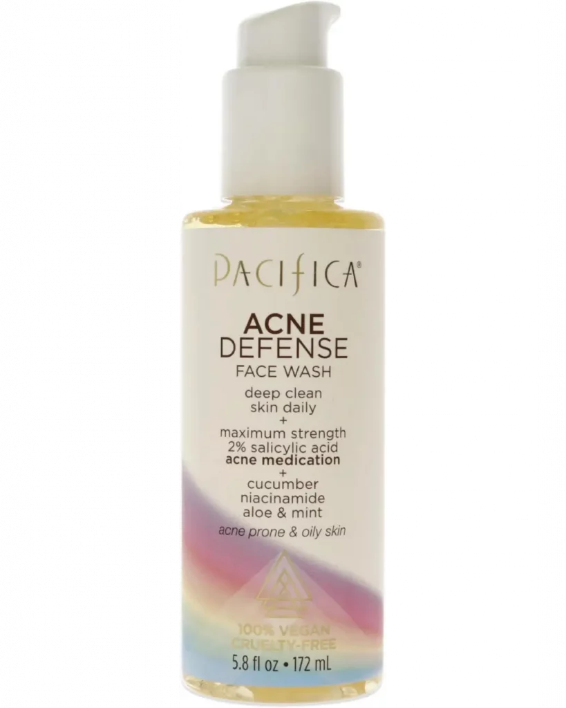 Pacifica Lavado facial de defensa del acné